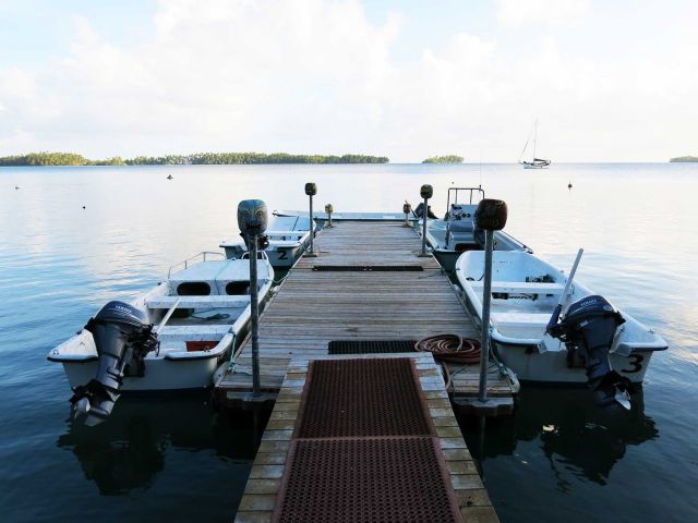 Lagoon boat dock. Credit: Katie Davis Koehn