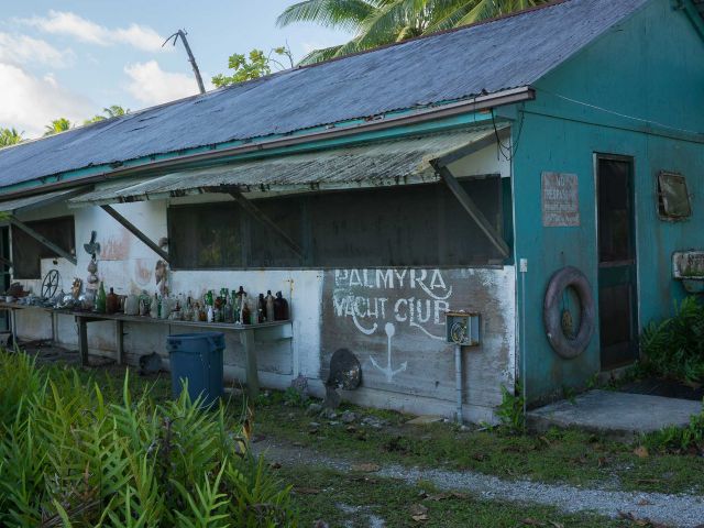 The old Palmyra Yacht Club. Credit: Ana Sofia Guerra