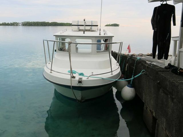 Research vessel Zenobia. Credit: Peter Carlson